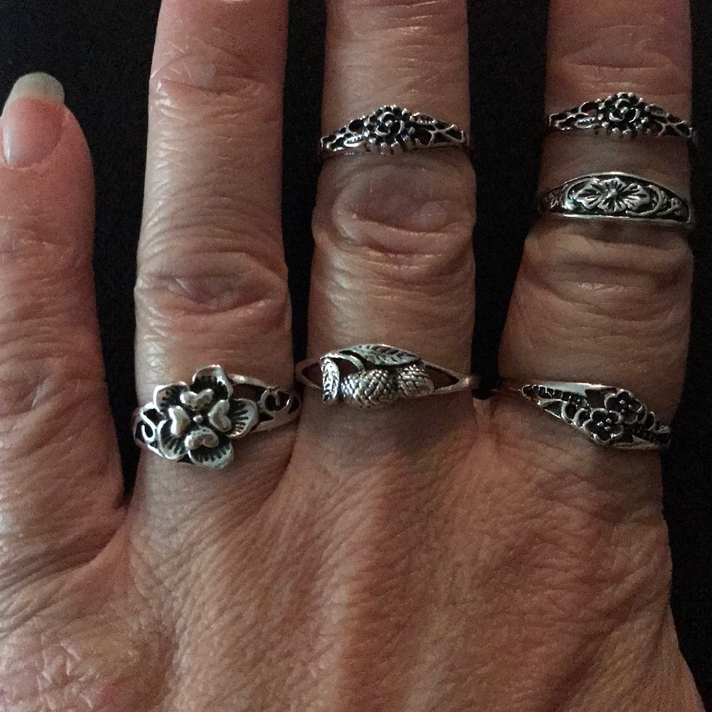 Vintage | Rhodium Ring